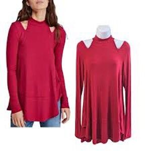 NWT Free People Red Tunic